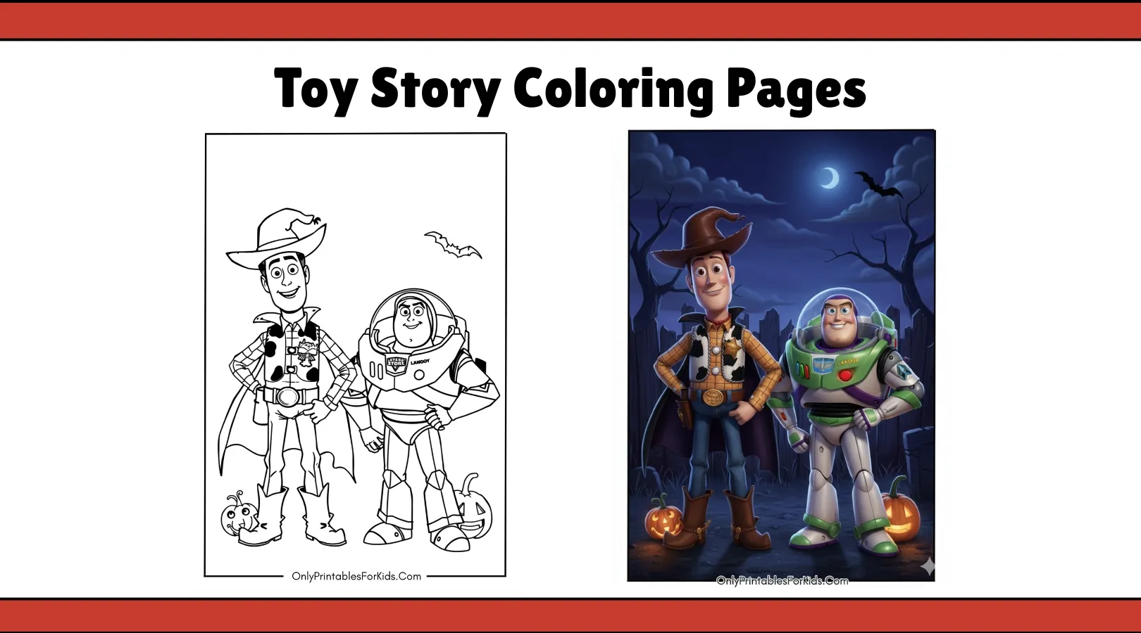 Toy Story Coloring Pages for Creative Fun
