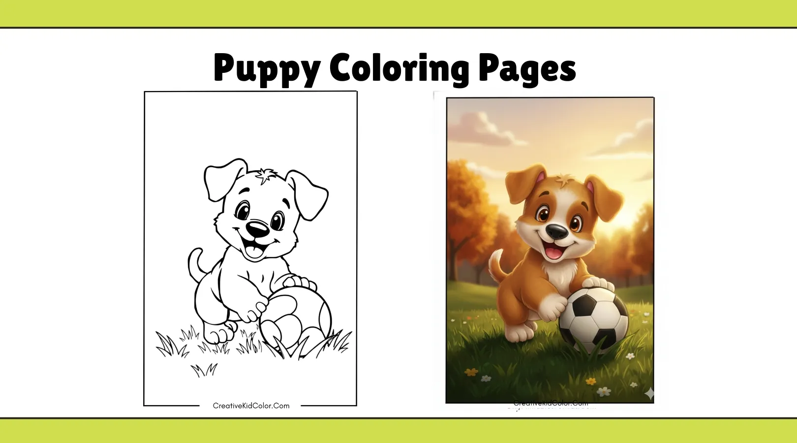 Playful Puppy Coloring Pages to Enjoy at Everywhere